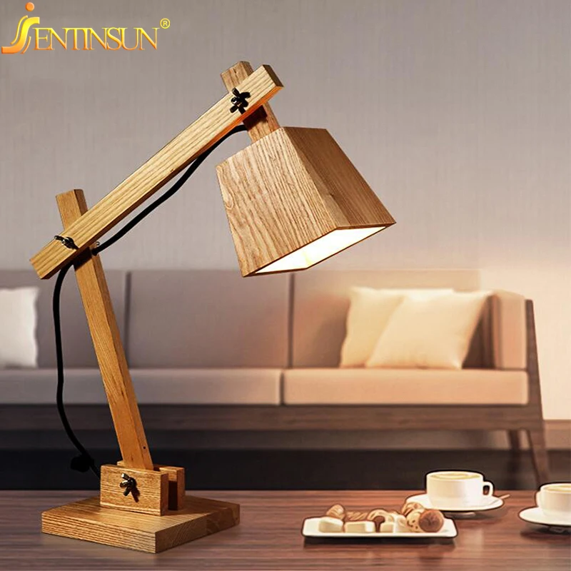 Лампа настольная в виде японской шляпы. Креативный ночник медвежонок. Деревянная настольная лампа. Настольная лампа из дерева. Необычные светильники.