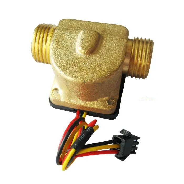 Water heaters flow sensor meter counter Interface Hall Flowmeter for Drinking fountains G1/2 DN15 0.3-10L/min 1.5MPa DC3-24V | Инструменты