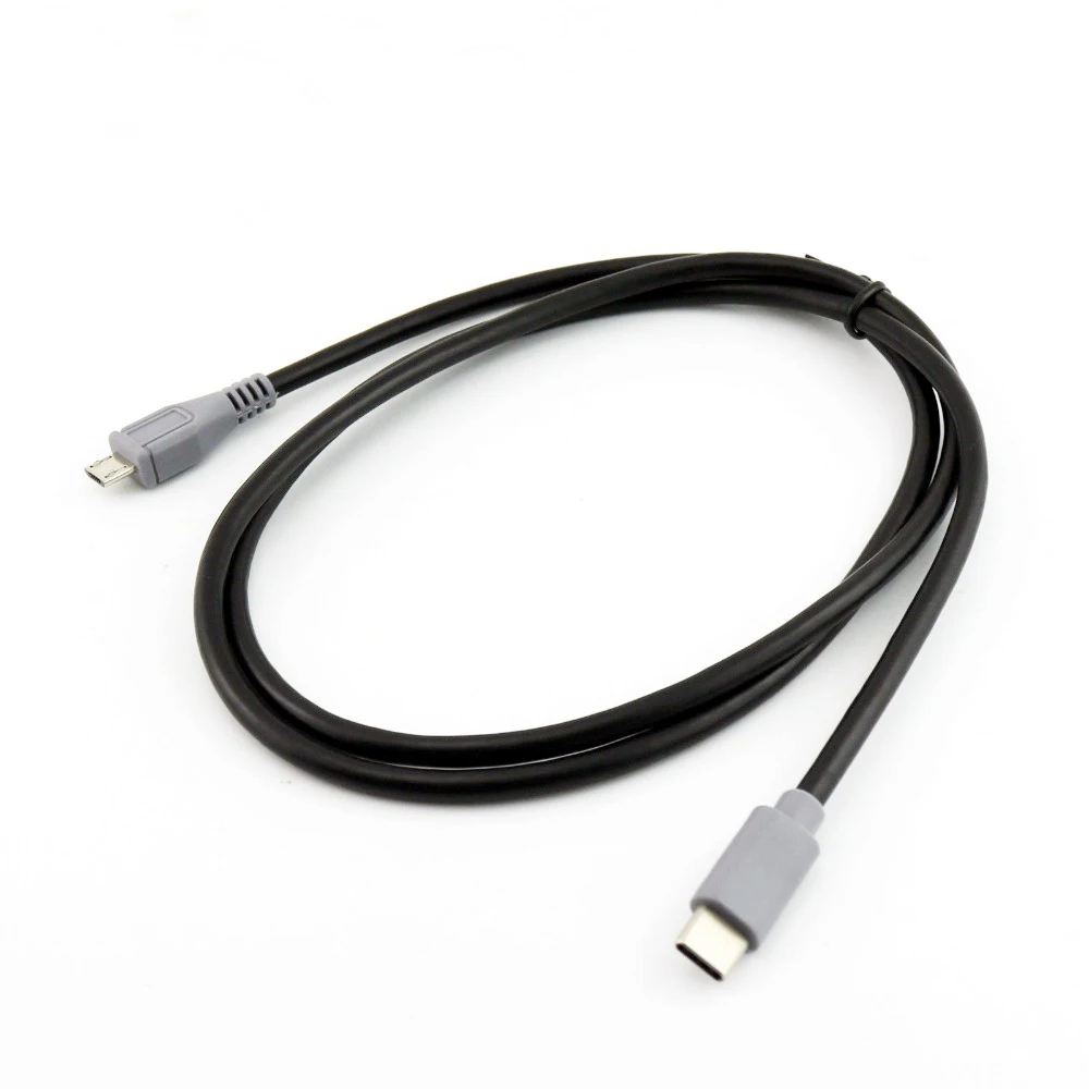 20 шт. USB 3 1 Type-C штекер к Micro для зарядки данных OTG разъем адаптер кабель Папа-папа 25