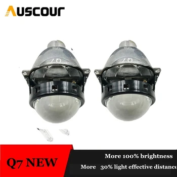 

2PCS 3.0" Bi Xenon HID Projector Lens Car Headlight 3.0 Koito H4 Q7 35W xenon kit Bulb lamp D2S D2H car motorcycle Modify