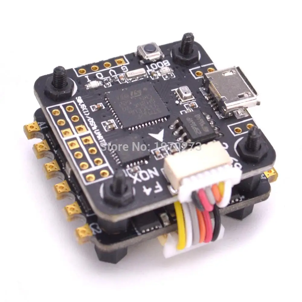 Плата контроллера полета NOXE F4 встроенный датчик OSD MPU6000 и 4 в 1 25 А BLHeli s ESC поддержка