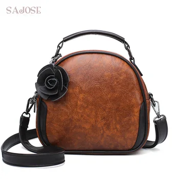 

Crossbody Bags For Women Fashion Designer Brand Handbag PU Leather Vintage Messenger Bags High Quality Small Lady Shoulder Bag