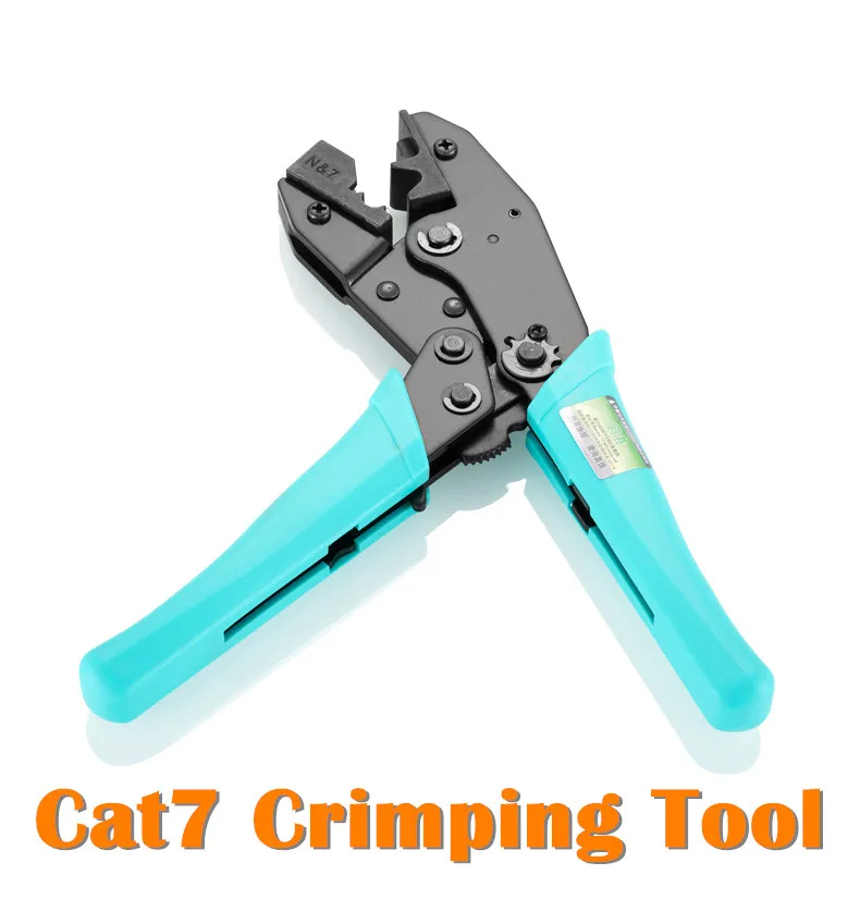 

Cat7 Crimping Tool RJ45 Network cable Crimper and Striper