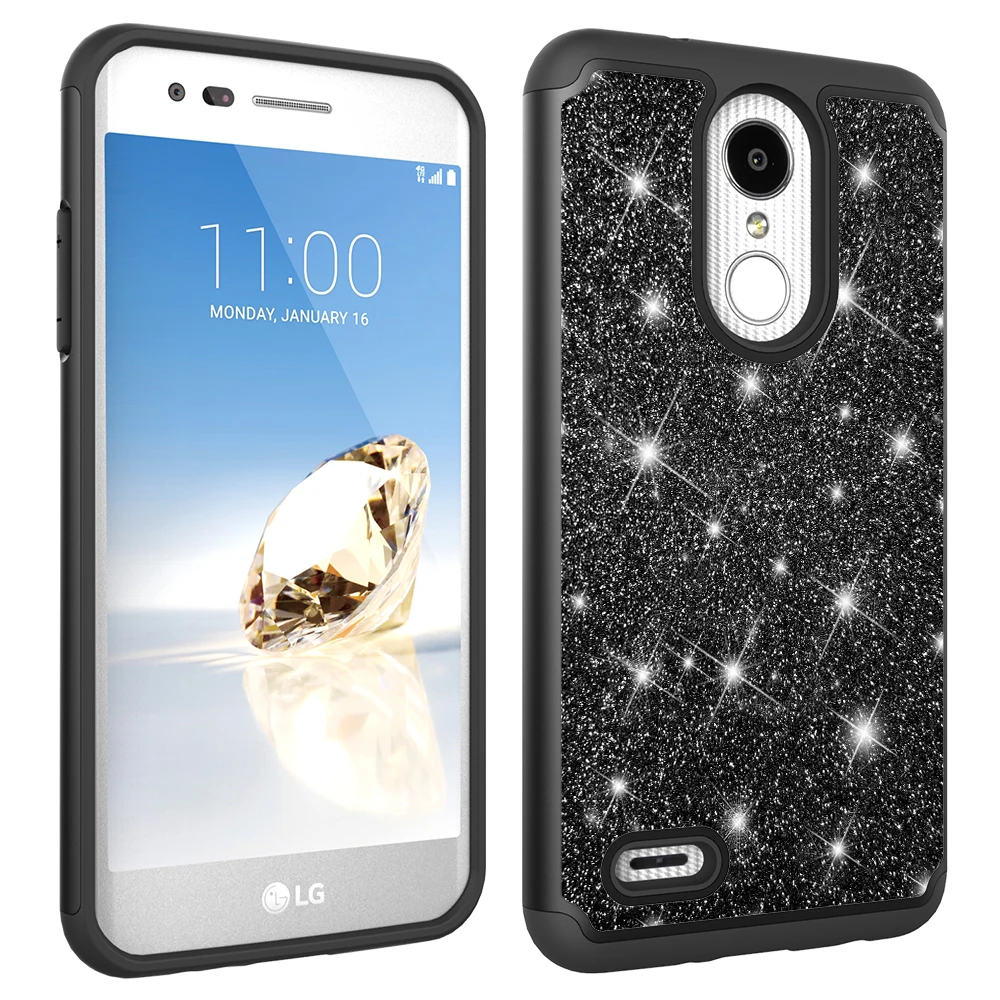 2 в 1 жесткий чехол мягкий TPU чехол для LG Aristo 2 K8 Aristo 2 Plus V30 чехол