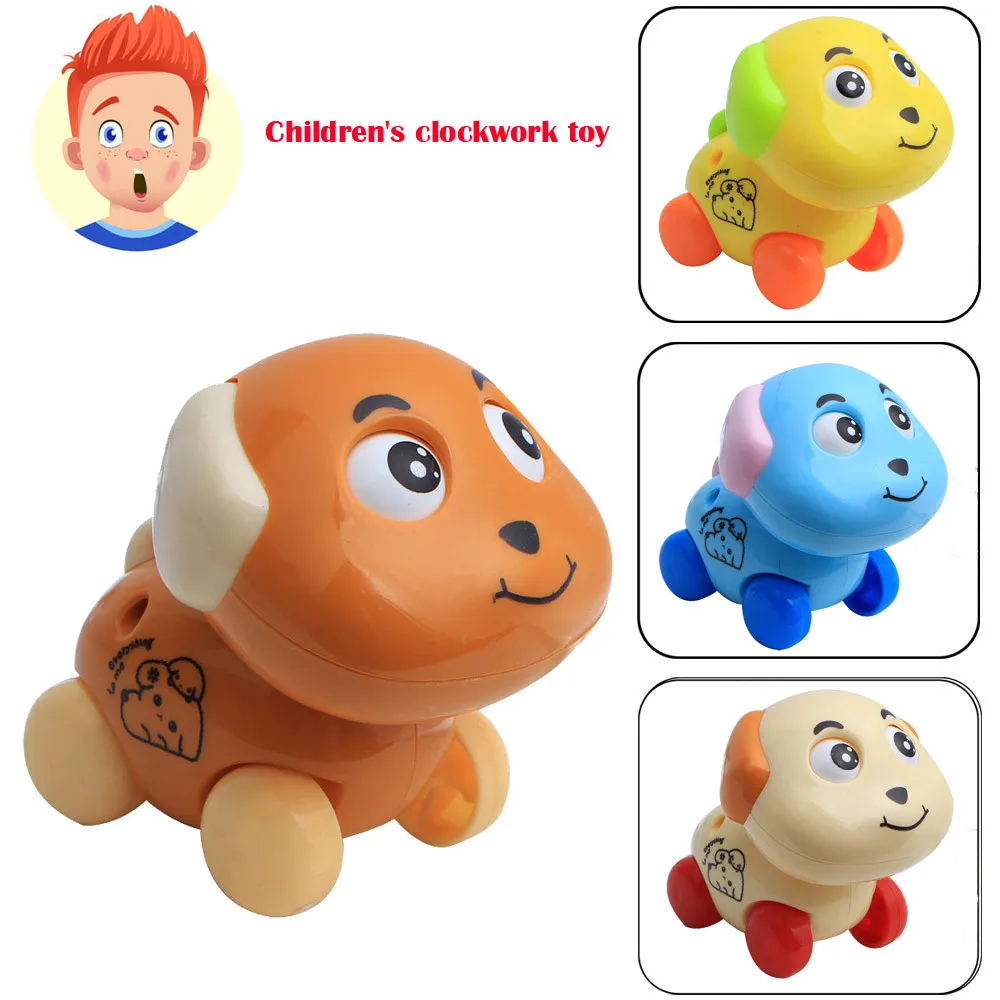 HIINST Hot Selling Cartoon Dog Toy Educational Toys For Children Wind Up ToyToys Baby Car Model Boys Holiday Gifts |