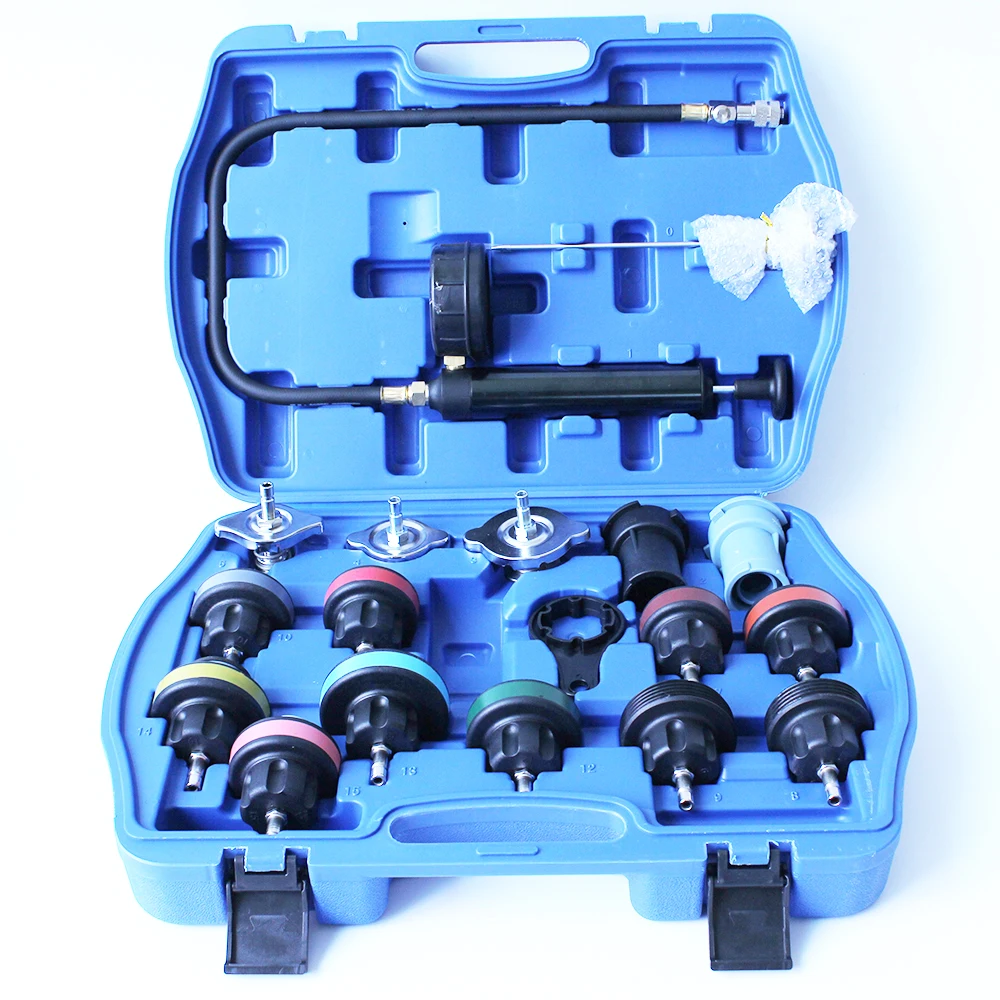 18 Sets of Water Tank Leak Detector Car Tank Detection Tool Antifreeze