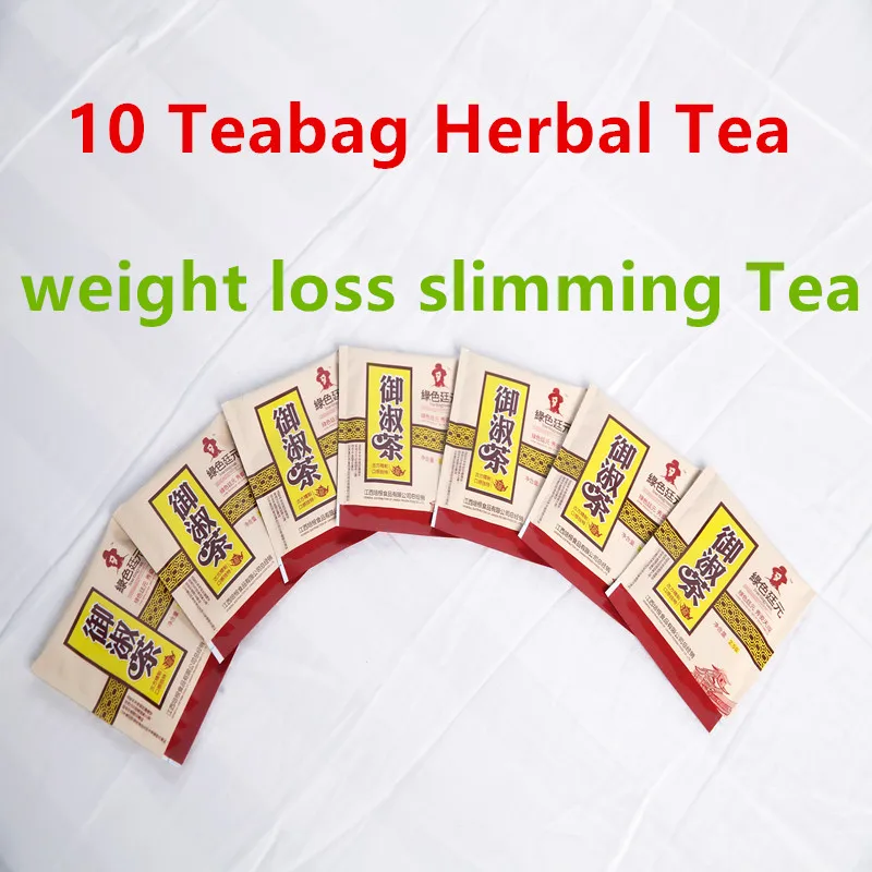 10 Teabag 2.5g top grade organic herbal colon cleanser green tea
