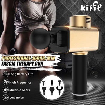 

Mini Relax Body Massager Electric Vibrating Therapy Guns 4600r/min Percussion 5 Level Relaxation Massage Machine Muscle Massager