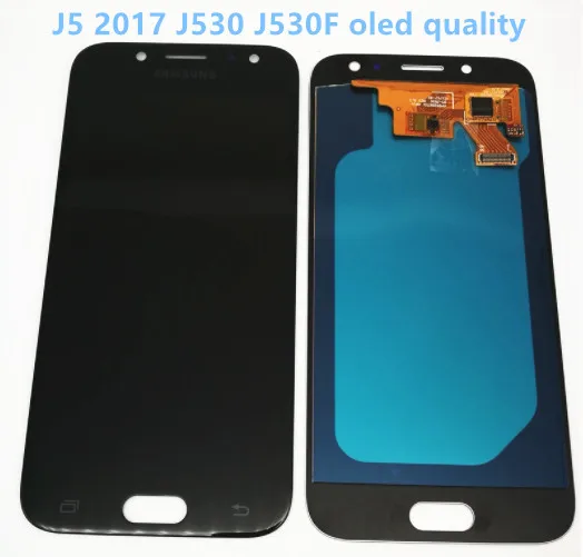ЖК-для samsung Galaxy J5 2017 j530 J530F AMOLED ЖК-дисплей кодирующий преобразователь сенсорного