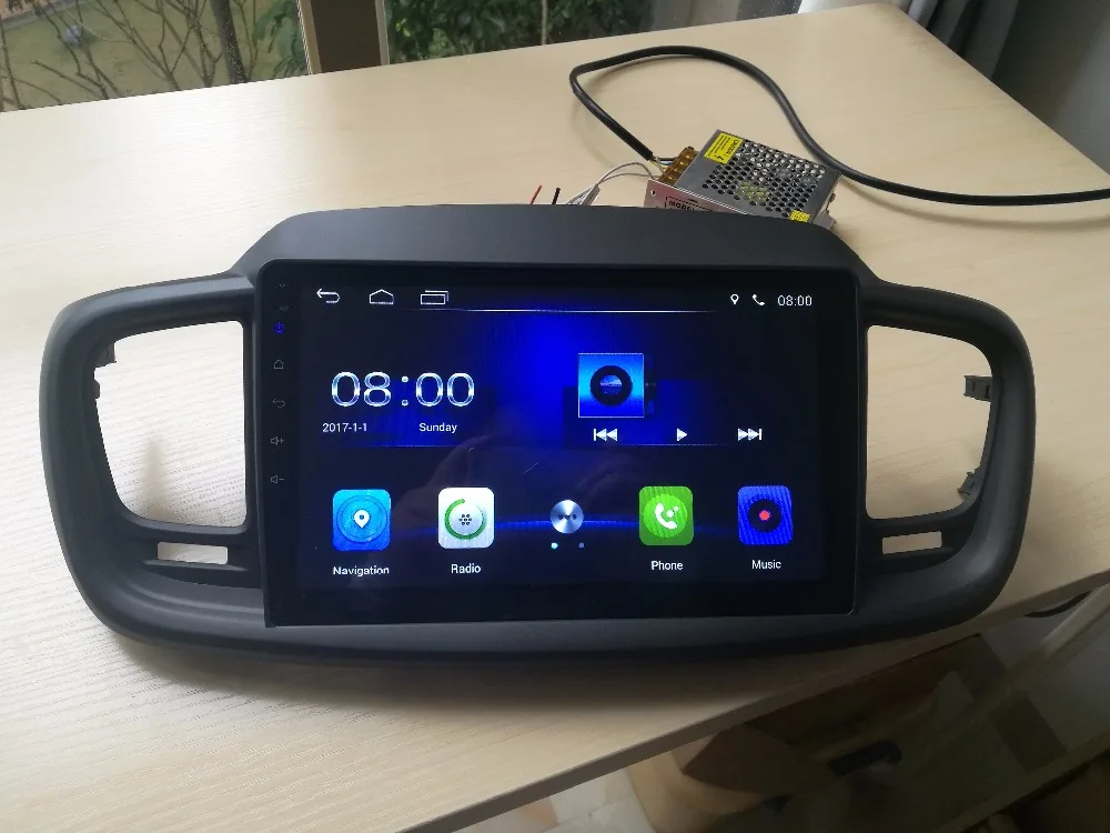 Top 1G Ram Android 6.01 Car Audio for Kia Sorento 2015  Headunit Stereo Vedio GPS Navi Multimedia Radio PC Monitor 4G 6