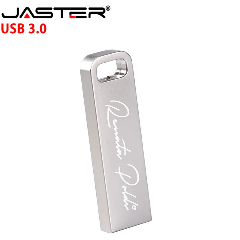 JASTER прямоугольная металлическая USB 3 0 карта памяти usb флеш накопитель 128 Гб 64 ГБ 16 8