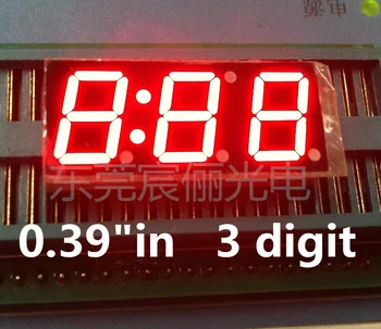 

20pcs 0.39" 0.39in. Clock Digital Tube RED LED Digit 7 Segment led display 3bit 3 bit Time display Common cathode