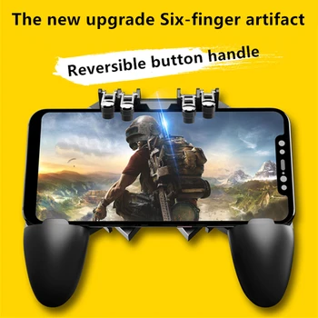 

PUBG Mobile Game Controller For IPhone Joypad Cell Phone Dzhostik PUBG Mobile Joystick Gamepad L1 R1 Fire Button Trigger XIAOMI
