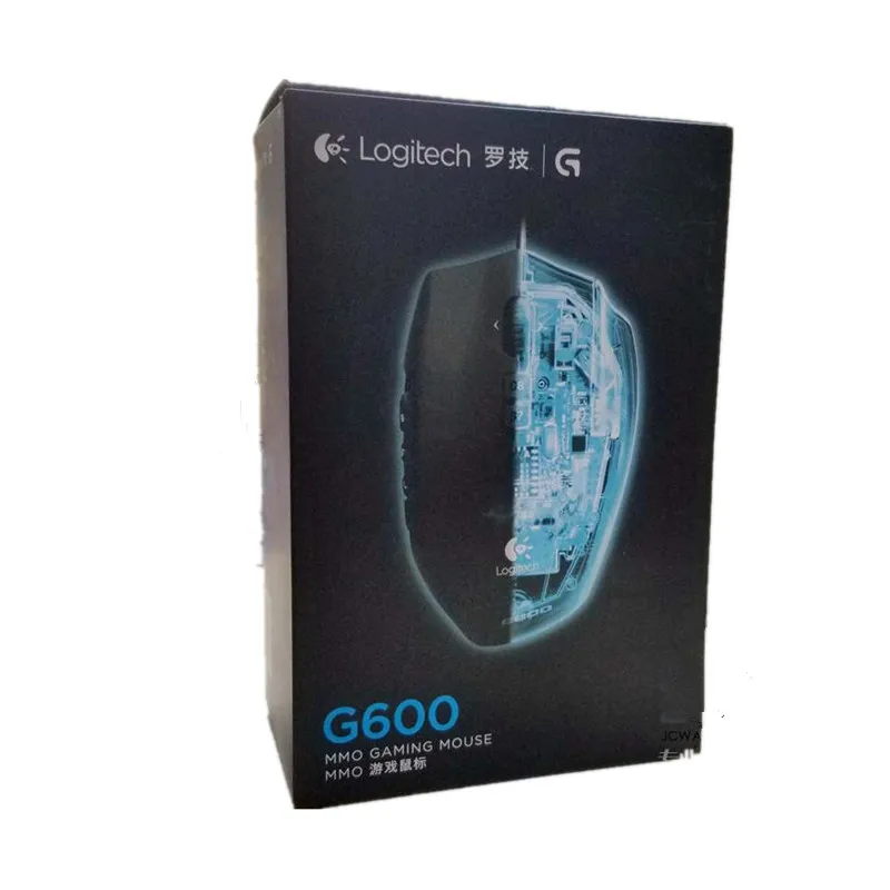 Проводная игровая мышь lotech G600 MMO для ноутбука, ПК, геймерская мышь 8200 dpi, оригинальная программируемая 17 кнопок, официальный тест агентства