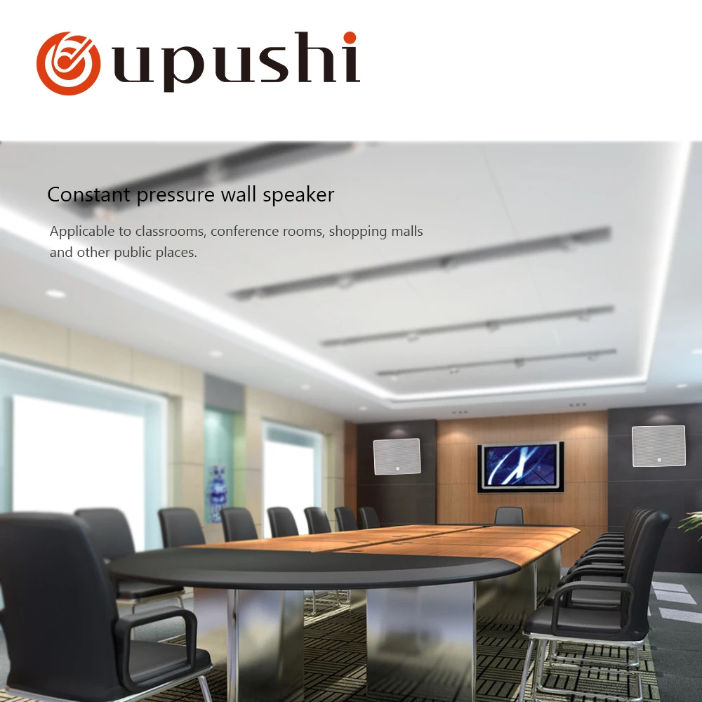oupushi  10w Rectangle wall speker  indoor speaker