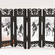 Ручная работа с китайскими характеристиками, пейзаж Чжан да Цянь картины, небольшой экран украшения#469