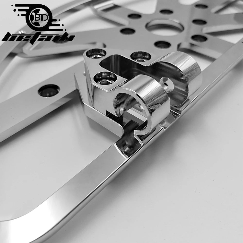 Мото En aluminum ChromeCNC строгальный станок для HarleyTouring RoadKing стандарт электроплана FLST FLSTF