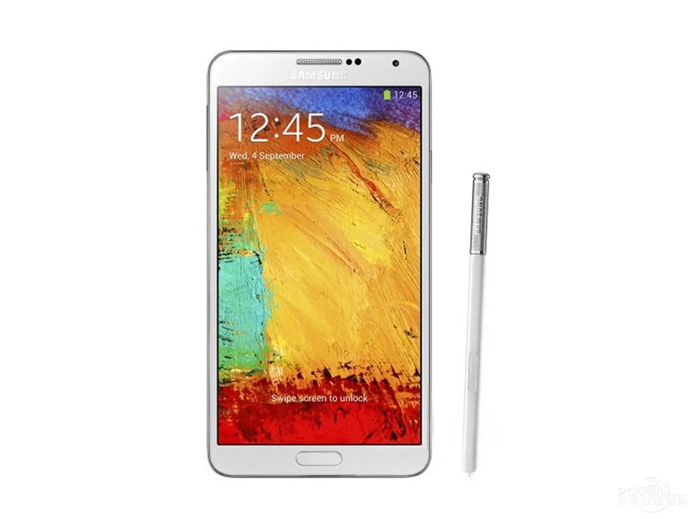 Отремонтированный разблокированный мобильный телефон samsung Galaxy Note3 5,7 дюймов четырехъядерный 3 ГБ+ 16 Гб/32 ГБ 5,7 дюймов 13 МП 3G-WCDMA N900 N9005