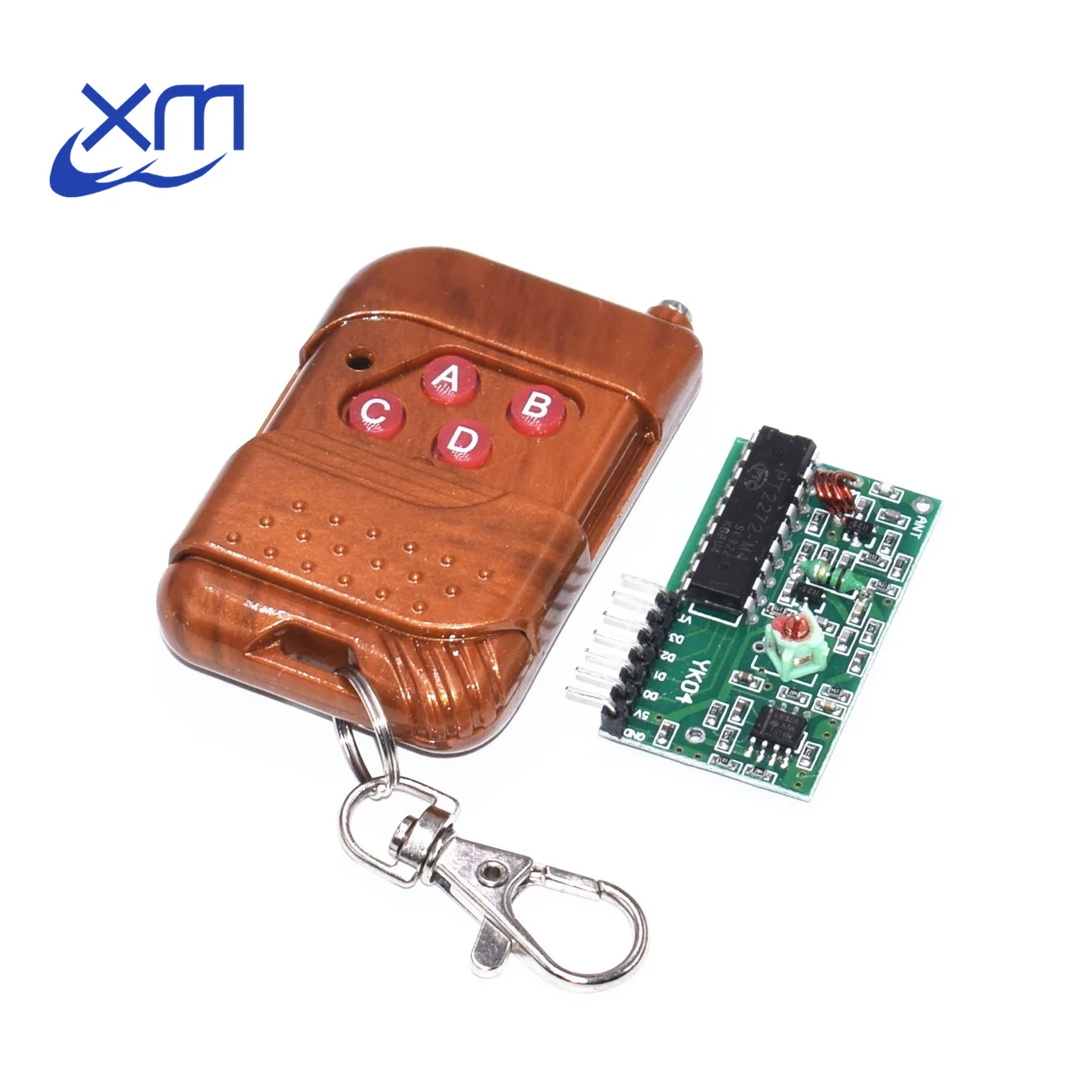 

1set IC 2262/2272 4 CH 315Mhz Key Wireless Remote Control Kits Receiver module C04
