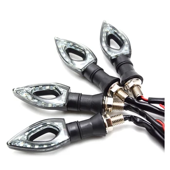 

LED Universal Motorcycle LED Turn Signal light bicycle For SUZUKI HAYABUSA SFV650 GLADIUS SV1000/S TL1000R