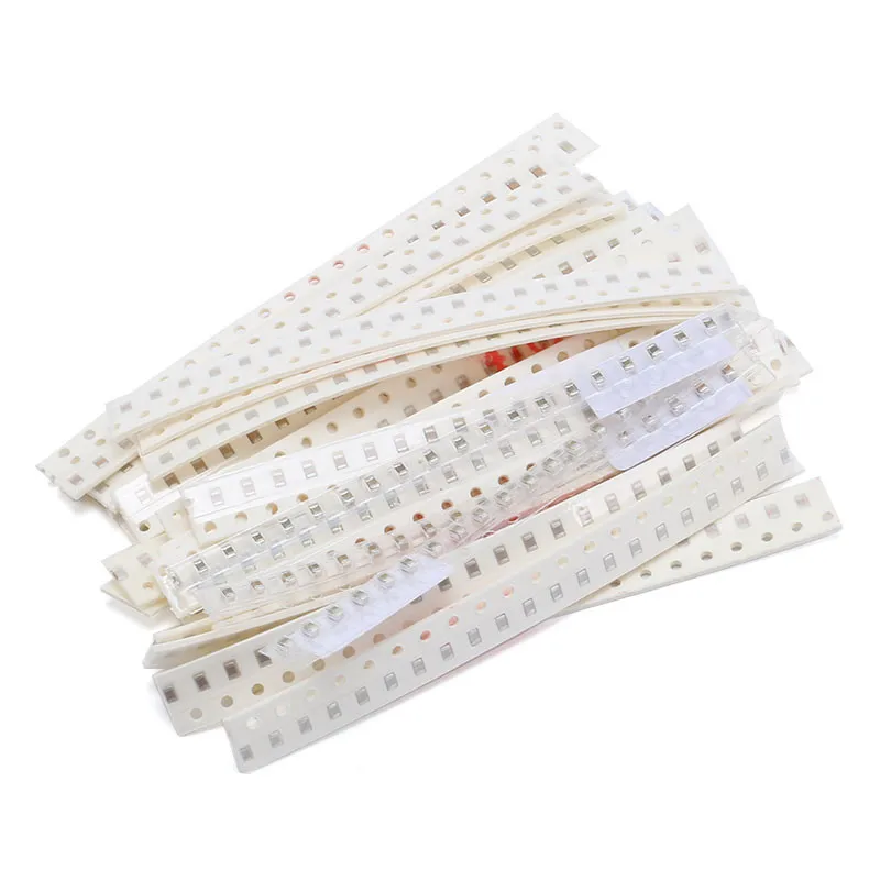 500pcs(25Values20pcs) 0805 5% SMD Resistor Kit Assorted Kit Resistance 620R 12K 43R 560R 15K 220K