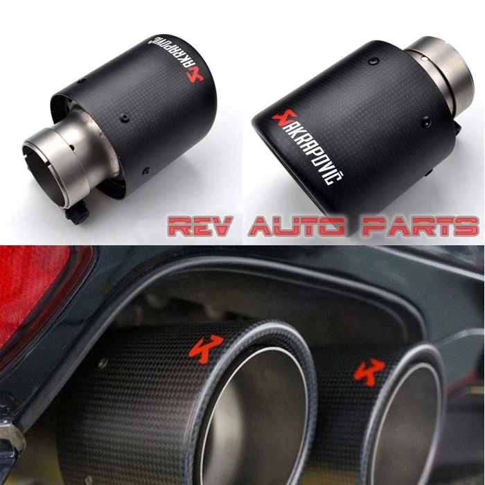 Carbon Fiber Racing Universal Exhaust Muffler Tipin Mufflers from