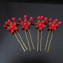 3 шт. Горячие Инструменты для укладки волос свадебные шпильки кристалл жемчуг цветок Свадебные Заколки для невесты заколки для волос аксессуары для женщин