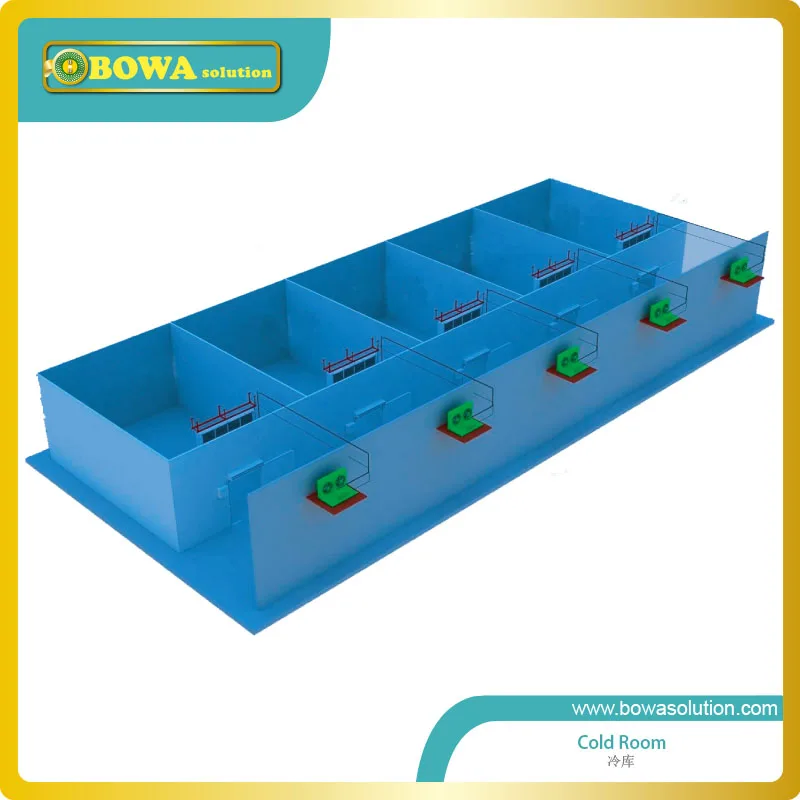 140sqm низкой температуры охладитель воздуха соответствует 6HE-28Y(6H-25.2Y), D6DL-270X, HG6/1240-4 или Z 25 106 Y компрессорно-конденсаторный агрегат для холодильных камер