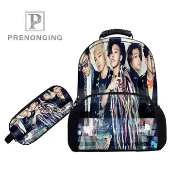 

Custom 17inch big bang Backpacks Pen Bags 3D Printing School Women Men Travel Bags Boys Girls Book Computers Bag#1031-8-big bang
