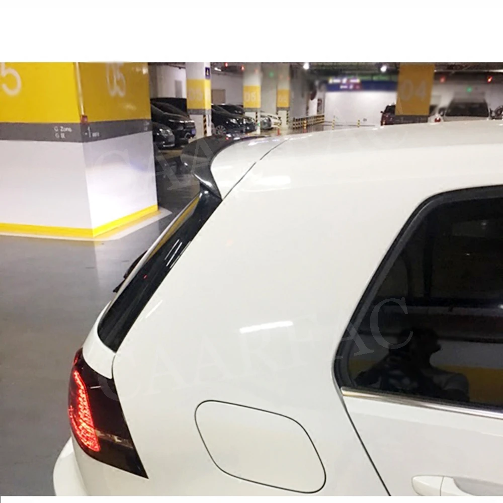 Задний спойлер MK7 из углеродного волокна крылья на крышу для Volkswagen VW Golf 7 VII Standard