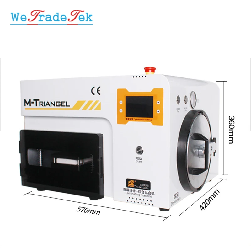  2019 Newest M-Triangel LCD OCA Laminating Machine Bubble Remove Machine for Samsung S8 S7 S6 edge i
