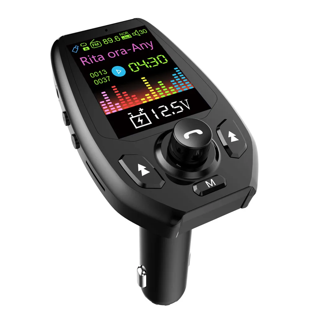 Bluetooth fm-передатчик адаптер USB зарядное устройство для автомобилей MP3-плеер автомобильный беспроводной Bluetooth передатчик