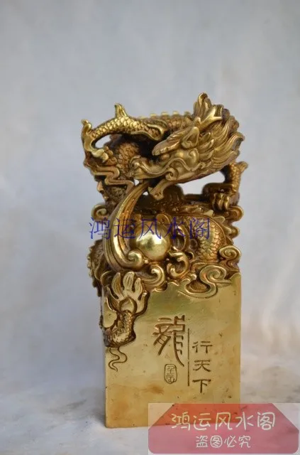 Bronze statue copper Brass kowloon gold decoration | Дом и сад