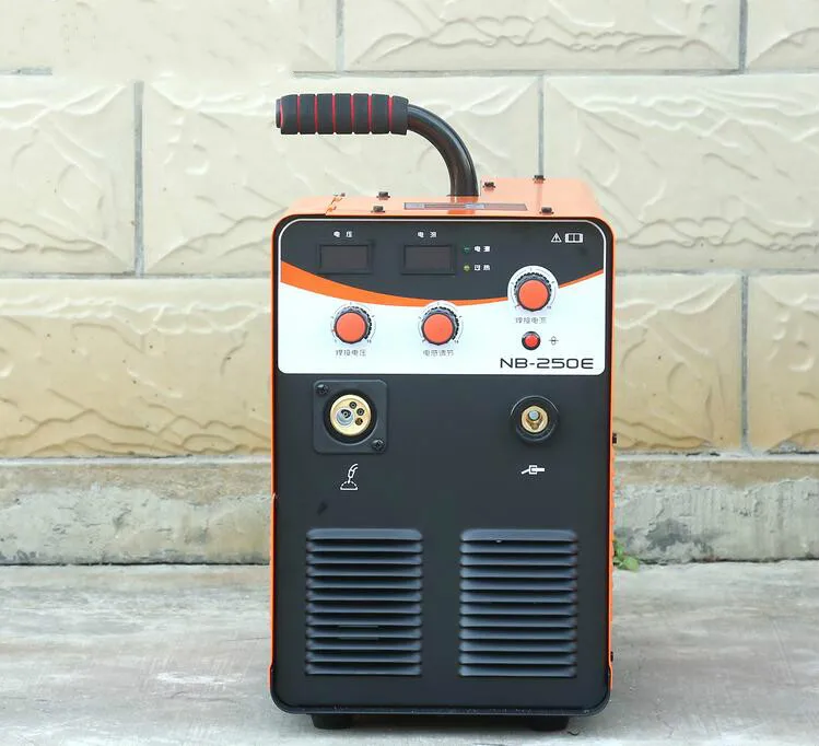 220 В однофазный IGBT CO2 MIG сварочный аппарат NB 250E|mig welding machine|co2 mig machinemig |