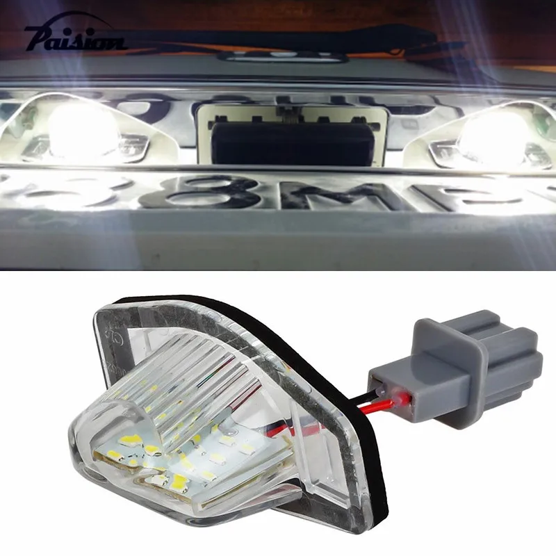 2 шт. светодиодные лампы для номерного знака Honda Jazz|crv led|lamp forlamp lamp |