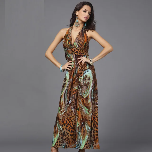 plus size halter sundress