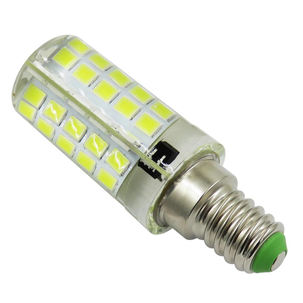 

E14 5730SMD LED Bulb, 80Leds Led Con Silicone Lamp ,Dimmable Super Bright Spot lighting Crystal Chandelier lighting AC110/220V