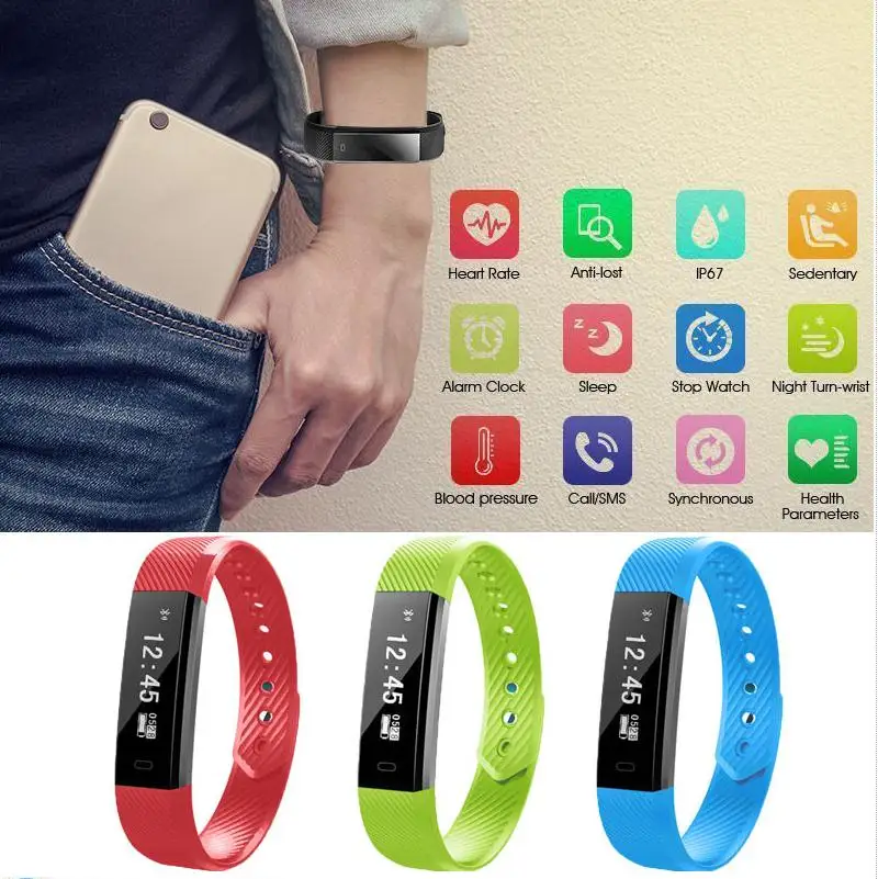 

Multifunctional Smartwatches Fitness Tracker Fit For Women Men Kids Watch Sleep Bracelet Wristband