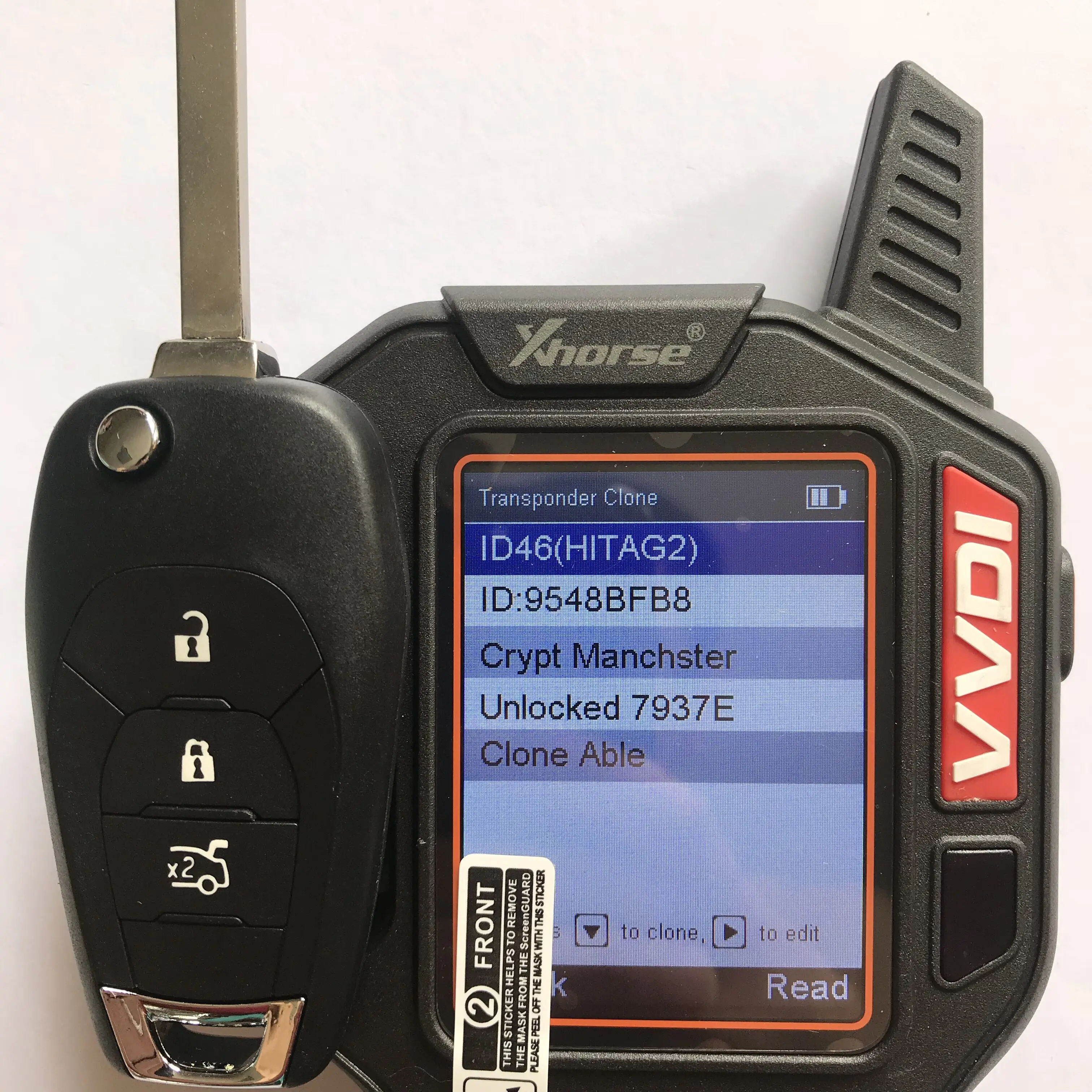 3 кнопки 434 МГц флип дистанционный ключ для Chevrolet Cruz