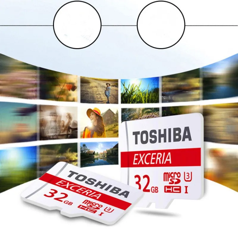 Оригинальные карты памяти TOSHIBA Micro SD карты 16 ГБ 32 ГБ 64 Гб 128 Гб класс 10 U1/U3 Microsd TF карта UHS1 флеш-накопитель