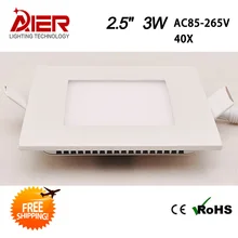 110 В 220 в 240 В светодиодный потолочный светильник квадратный светодиодный панельный светильник FedEx