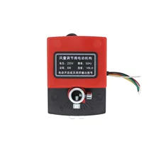 Привод для Демпферная заслонка воздуха AC220V DC24V Электрический воздуховод моторизованный демпфер для вентиляционной трубы клапан