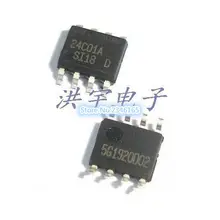 100 шт. 24C01 24C02 24C04 24C08 24C16 24C32 93C46 93C56 93C66 93C86 SOP sop8 IC лапками углублением SOP-8 комплект ЭСППЗУ