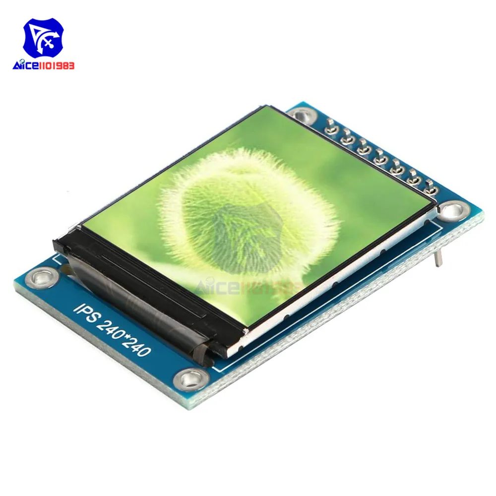 1 3 дюймовый TFT ЖК экран diymore модуль дисплея 240240 IPS полноцветный 7Pin интерфейс SPI ST7789