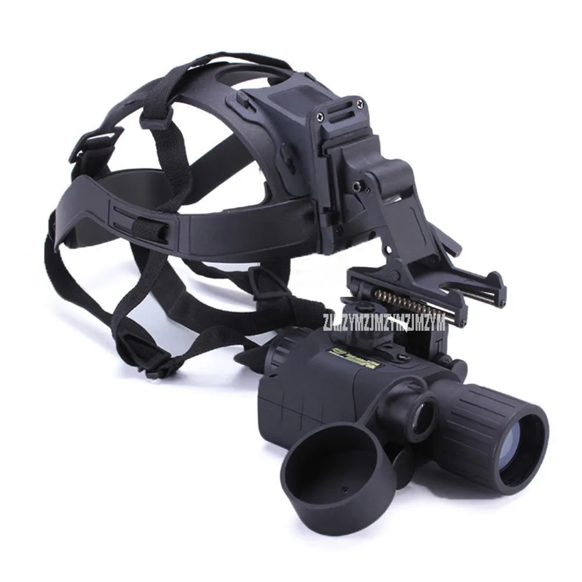 1.5X Hunting Night Vision IR Infrared Head Monocular Device Waterproof 150m Full Dark Scope With Helmet 55-1X |