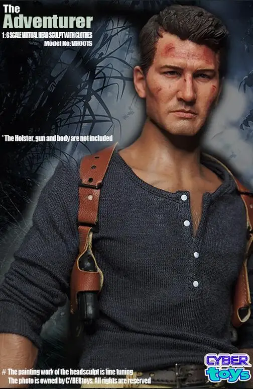 

CYBERTOYS VH001S 1/6 Scale The Adventurer Costume Set with Head Sculpt & Clothes