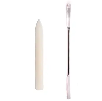 

Passion Junetree Bone Folder Paper Creaser Set Scoring Tool for Paper Crafts, Bookbinding, Card Making glue stick, 2 Pieces set