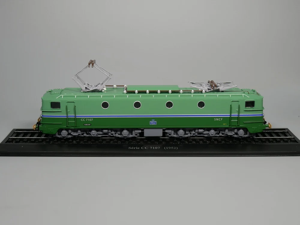 Модель в масштабе Ho Atlas 1:87 серия поездов CC 7107 1952 литый под давлением|diecast model trains|1:87