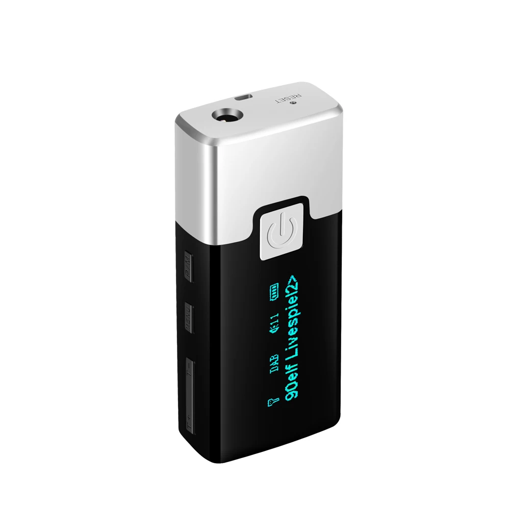 

P10 MINI DAB + FM Digital Radio Portable Pocket DAB+ Receiver with Earphone LCD Display Rechargeable Battery