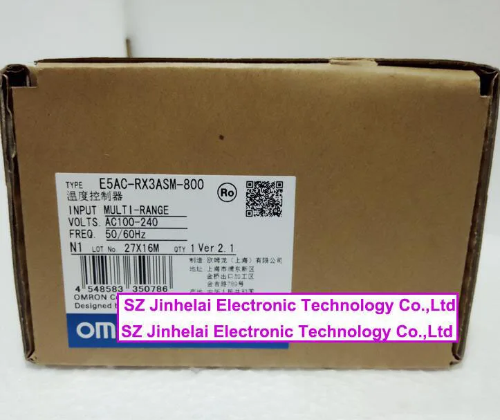 

E5AC-RX3ASM-800 Authentic original OMRON DIGITAL CONTROLLER AC100-240V (Can replace E5AZ-R3T)